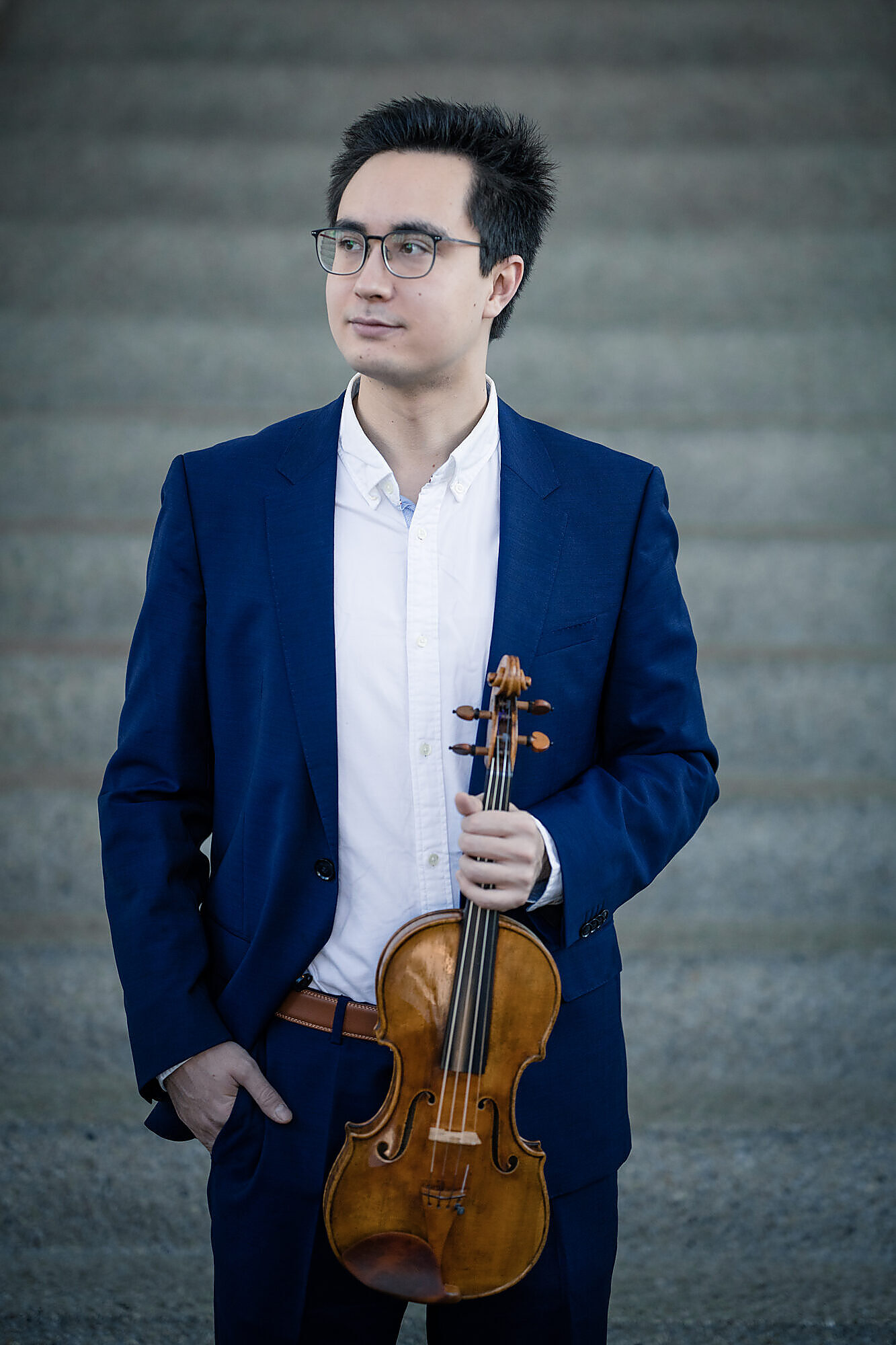 Ludwig Balser, Violinist